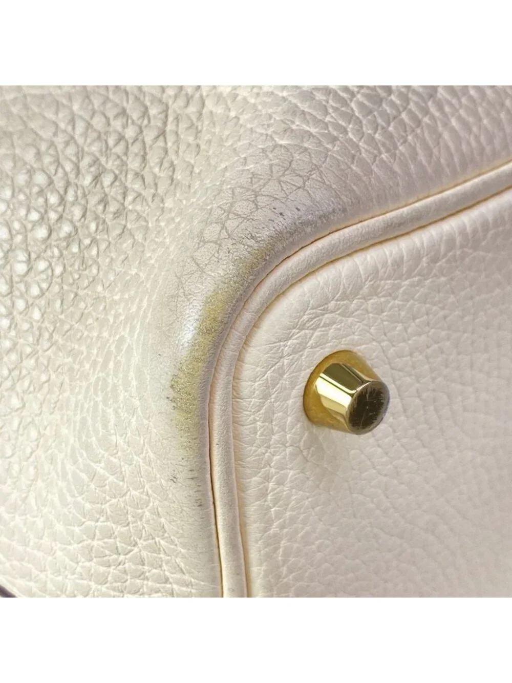 Hermes Handbag Picotin Lock PM Nata Gold